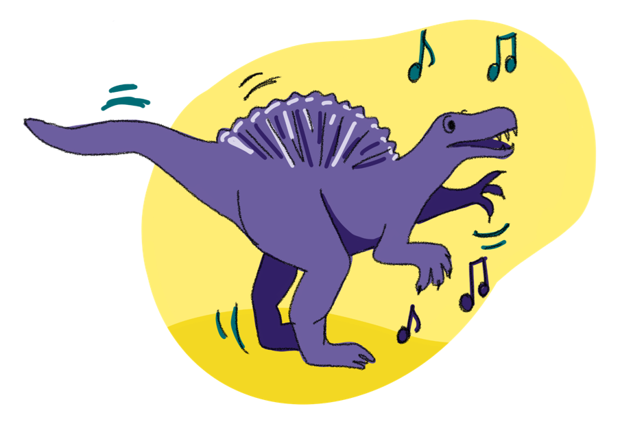 Dinosaur danceoff